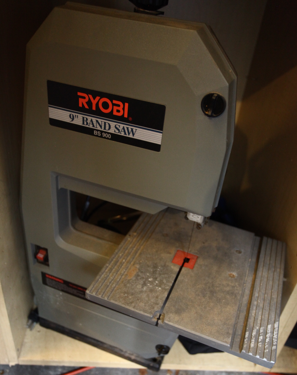 Ryobi 9 band saw bs900 sale