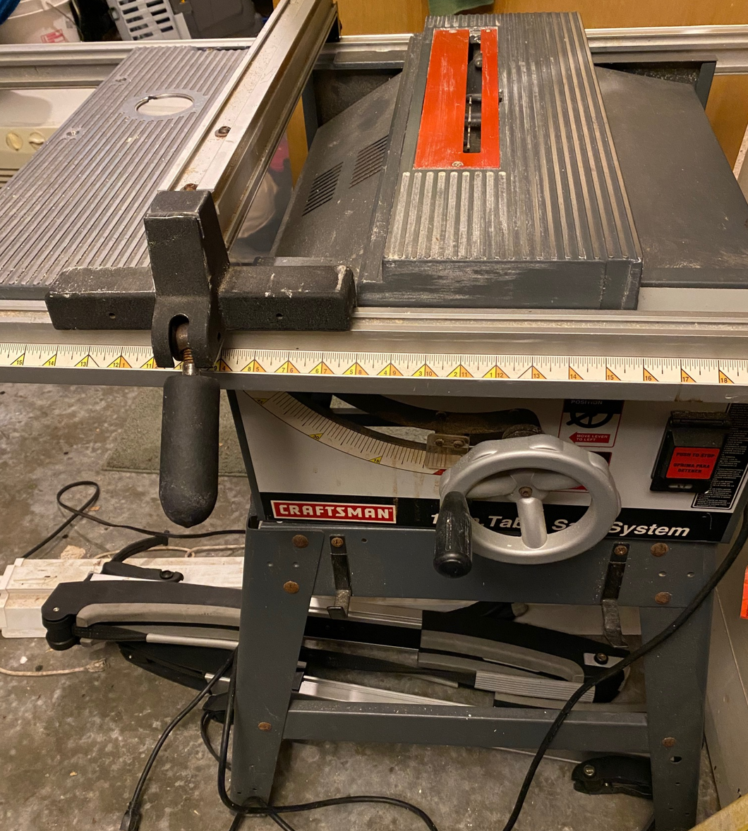 Craftsman table hot sale saw price