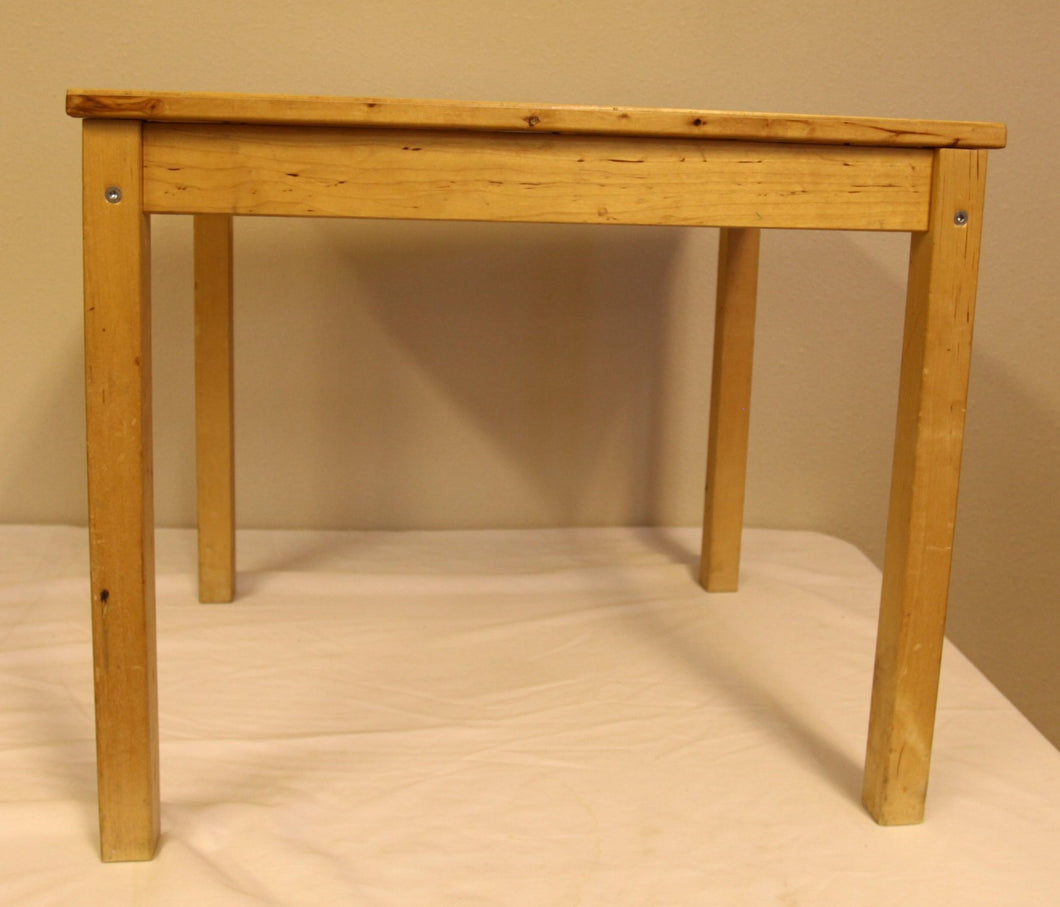 Wooden Table #2: 19.5 Inches