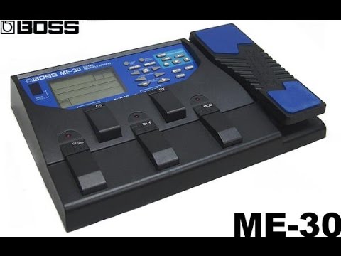 Boss ME 30 Guitar Multiple Effects