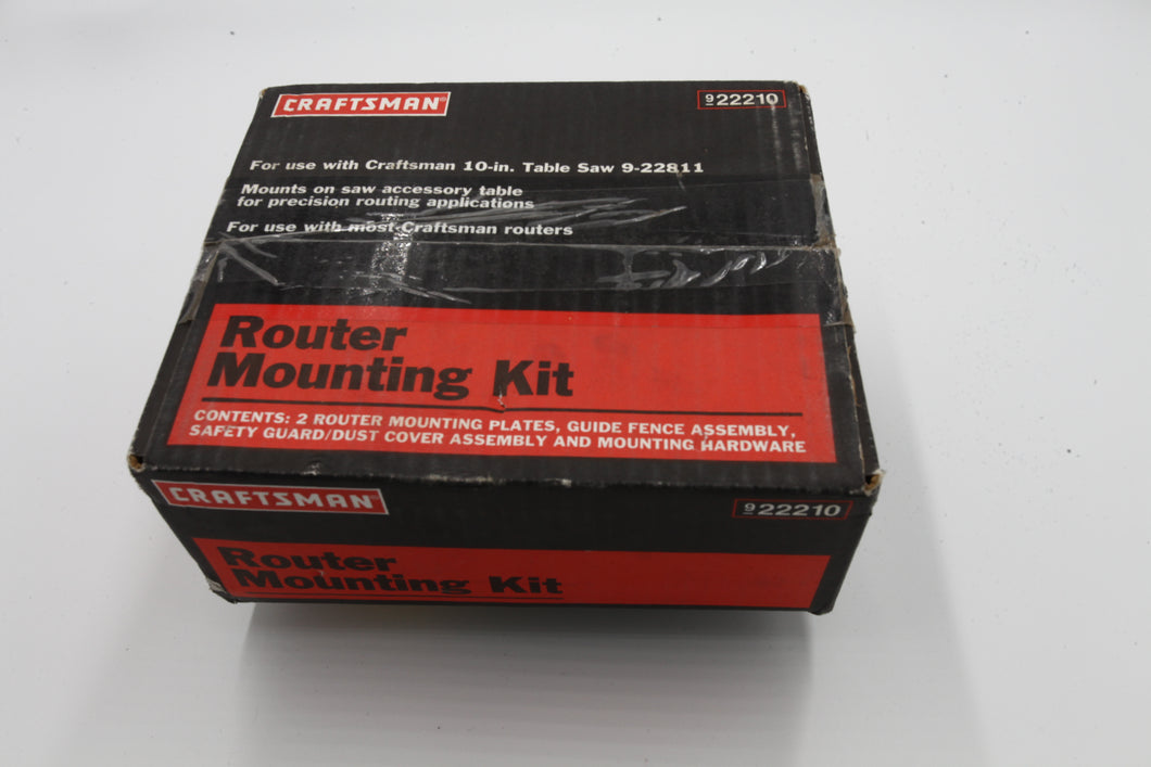 Craftsman Router Mounting Kit